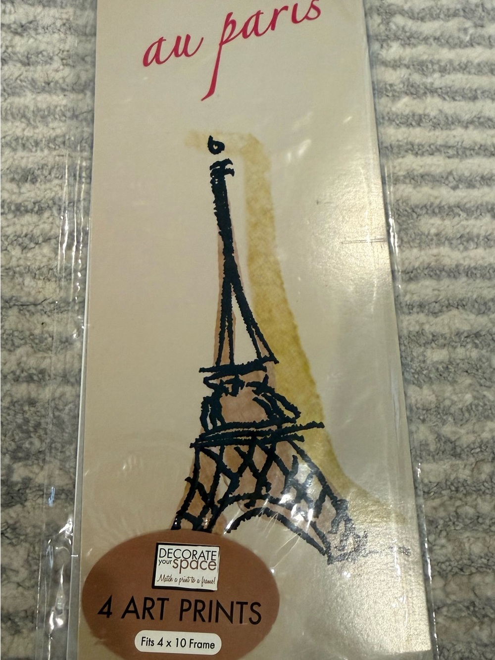 Au Paris 4 Art Prints